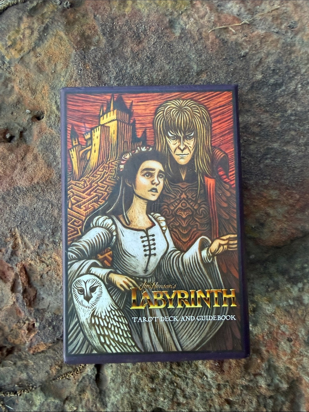 The Labyrinth Tarot deck and guidebook